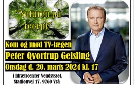 TV-læge Peter Qvortrup Geisling besøger Idrætscenter Vendsyssel: Hvad sker der i din hjerne, når du står midt i en grøn bøgeskov?