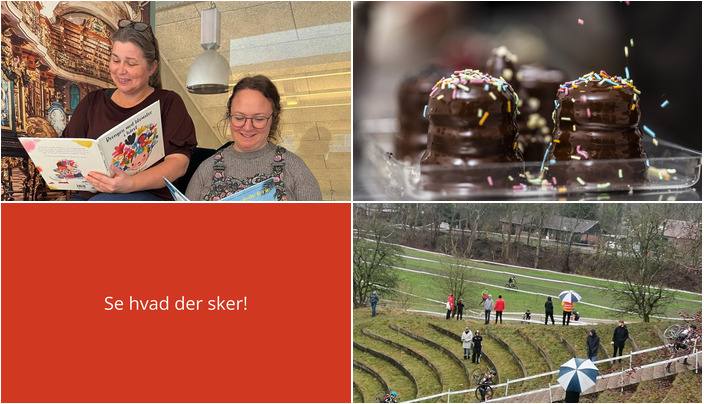 Weekend i Slagelse: Højtlæsning, Flødebollekreation og Cyklecross