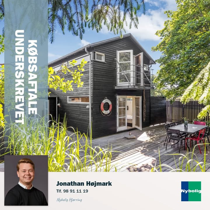 Købsaftale underskrevet på fritidshus i Tversted af Nybolig Hjørring