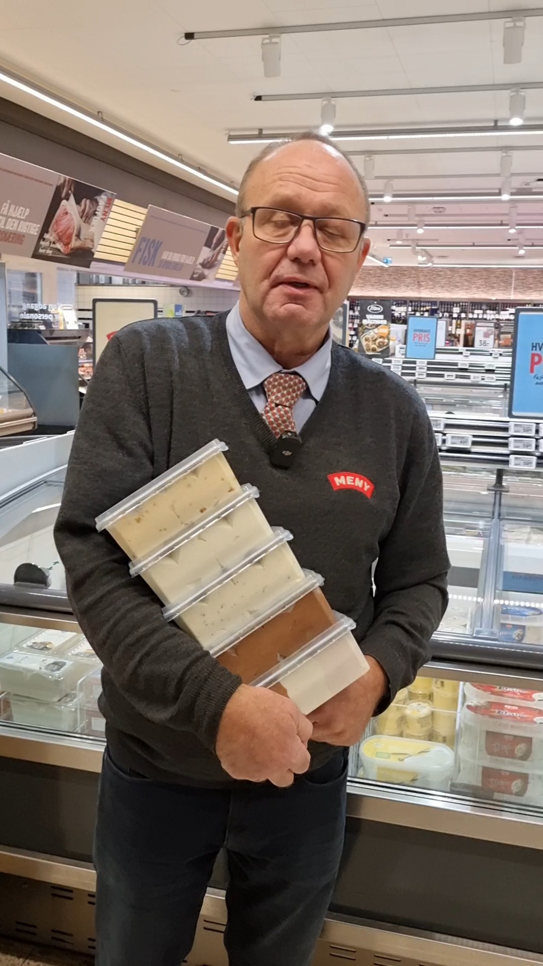 Hansens økologiske is på tilbud hos Meny Klarup frem til nytår