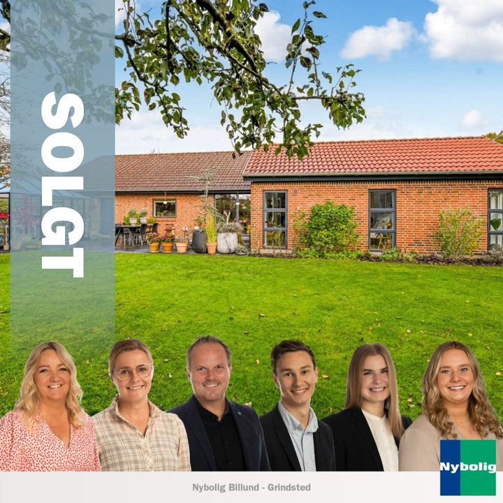 Nybolig Grindsted fejrer salg på Markskellet 110 i Billund