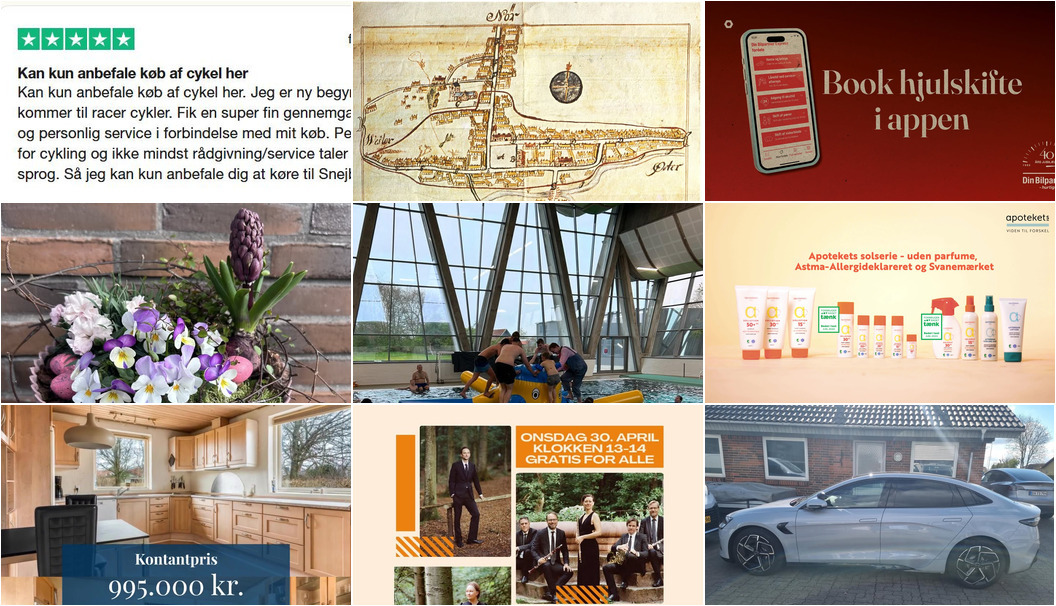 Nyt fra Autogaarden Herning, AutoFit A/S, Herning Svømmehal og 6 andre