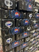 Min Købmand i Asp tilbyder vildt lagersalg på Pepsi Max dåser