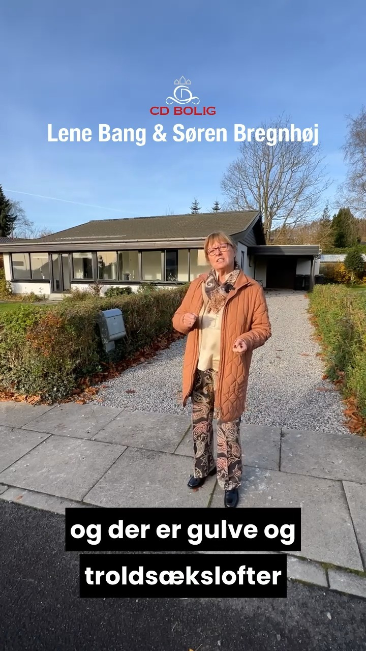 Moderniseret 1-plansvilla i Silkeborg med gulvvarme og tæt på motorvej fra CD Bolig - Lene Bang & Søren Bregnhøj