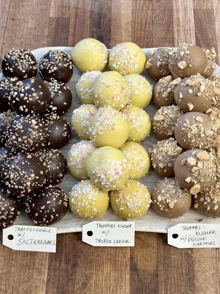 Rosengårdens Gårdbutik tilbyder uimodståelige trøfler til weekenden