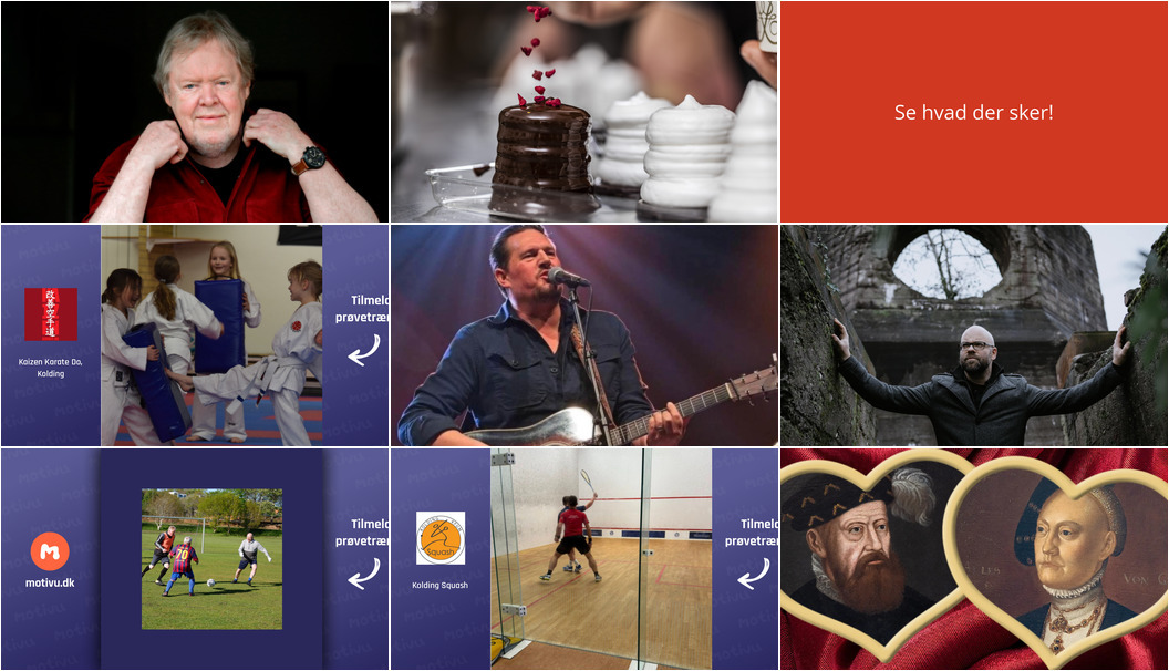 Oplev mange spændende arrangementer i Kolding denne weekend