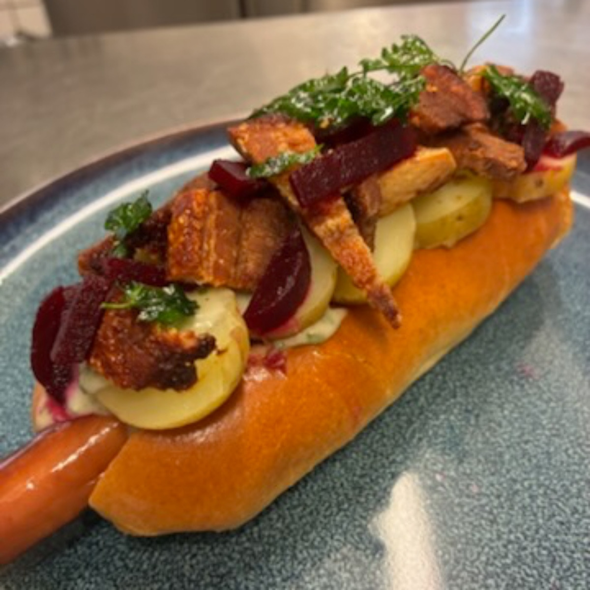 Gourmet hotdogs