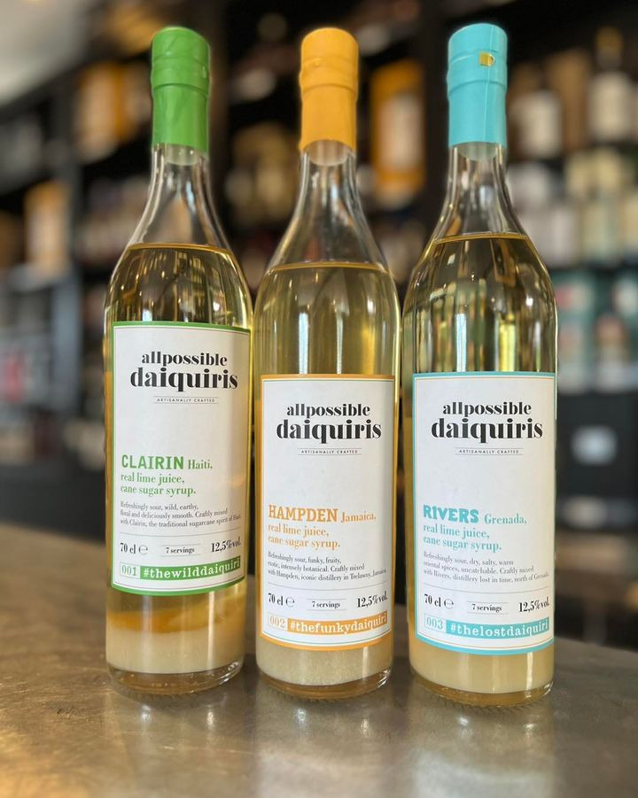 Velier lancerer færdigblandede daiquiries i flasker