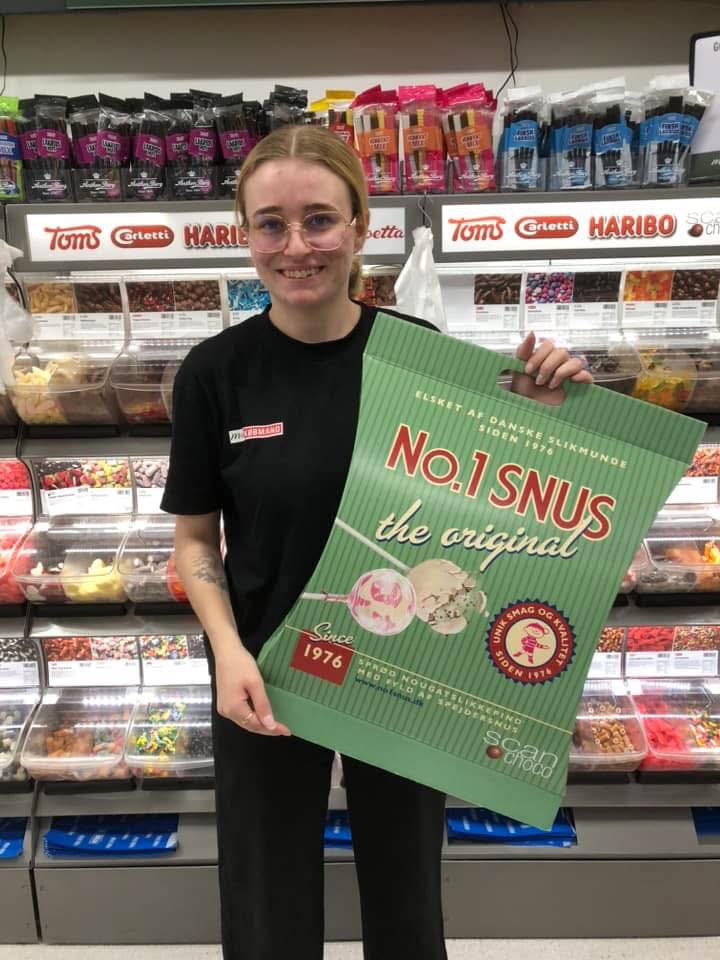 Min Købmand Øster Bjerregrav tilbyder klassiske slikkepinde til nedsat pris