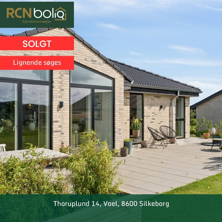 RCN Bolig Silkeborg sælger smuk villa i Voel og tilbyder gratis vurdering