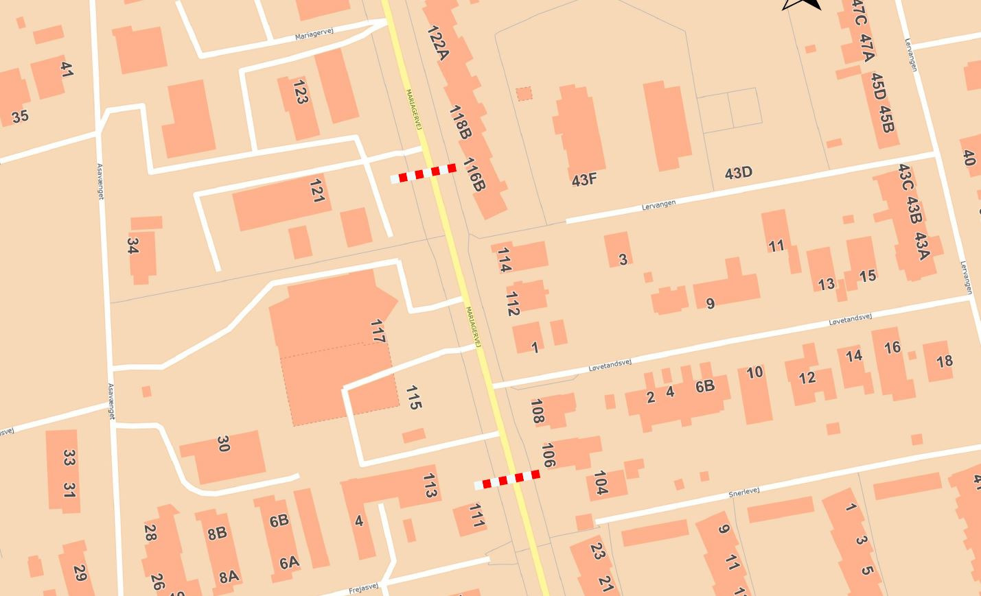 Kloakarbejde spærrer Mariagervej for gennemkørsel i weekenden