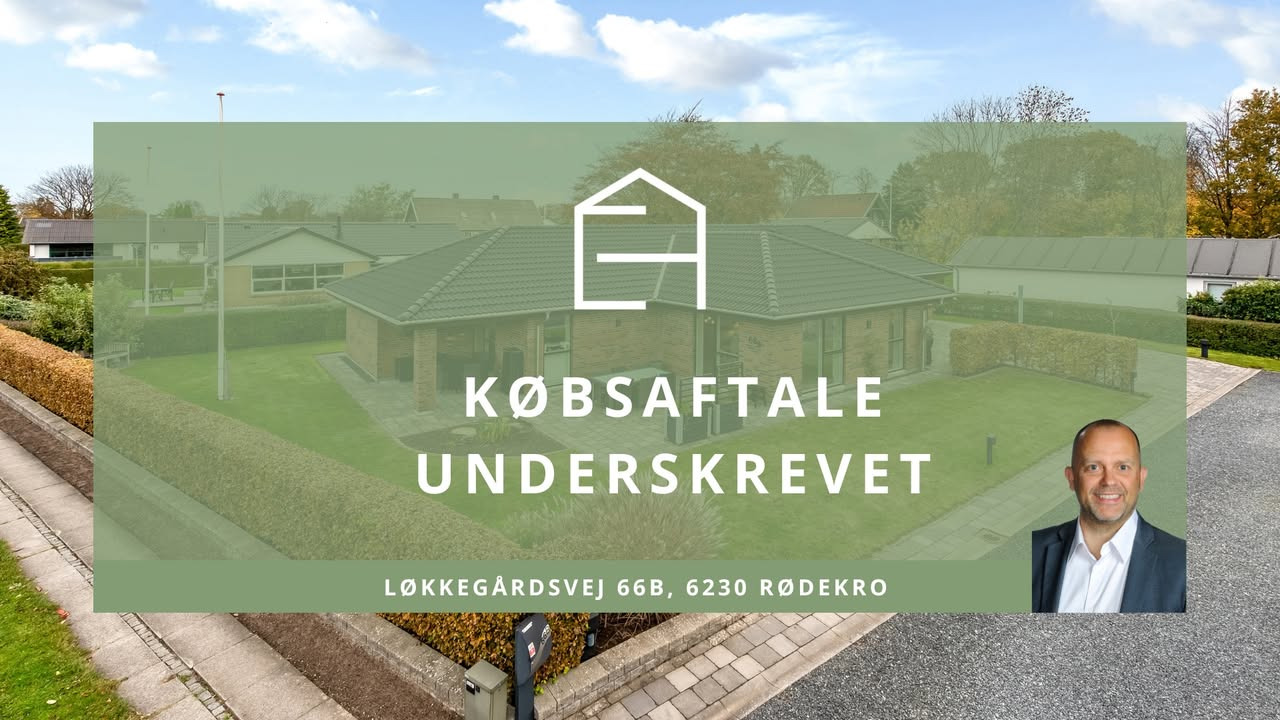 EJENHOLM BOLIG & ERHVERV har underskrevet købsaftale i Rødekro