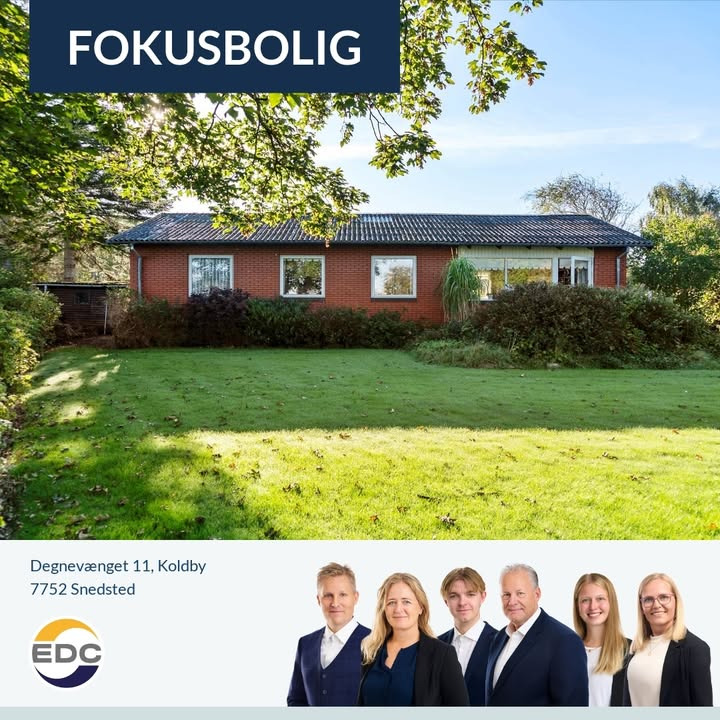 EDC Hurup Thy fremviser villa med smuk udsigt ved åbne marker