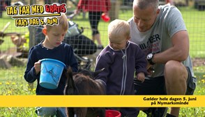Fars dag fejres med gratis adgang til Nymarksminde Farmpark