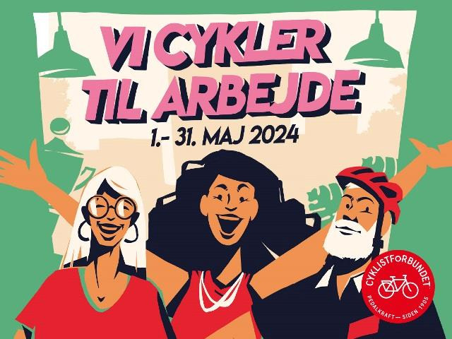 Langeland Kommune opfordrer til at deltage i Vi cykler til arbejde for sundhed, samvær og store præmier