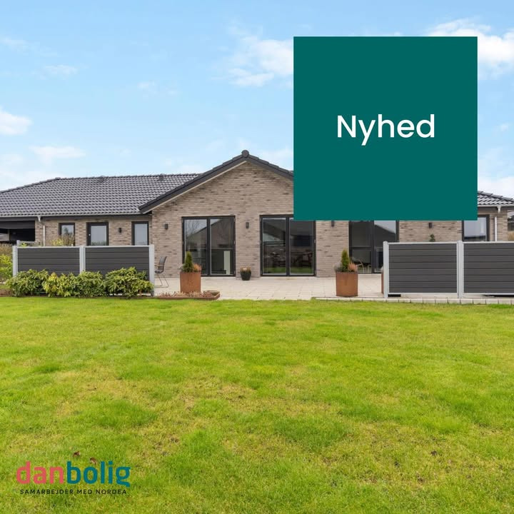 Danbolig Fredericia præsenterer ny etplansvilla i det eftertragtede Golfkvarter