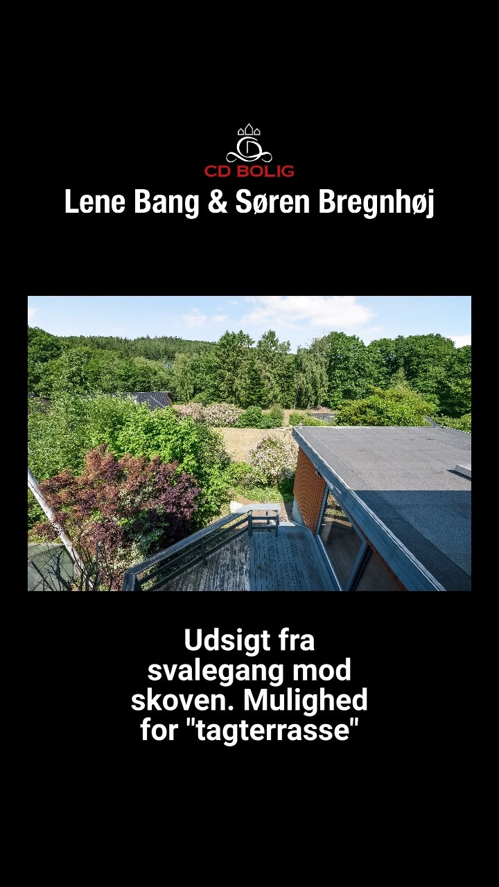 Murermestervilla med skovudsigt hos CD Bolig - Lene Bang & Søren Bregnhøj i Silkeborg