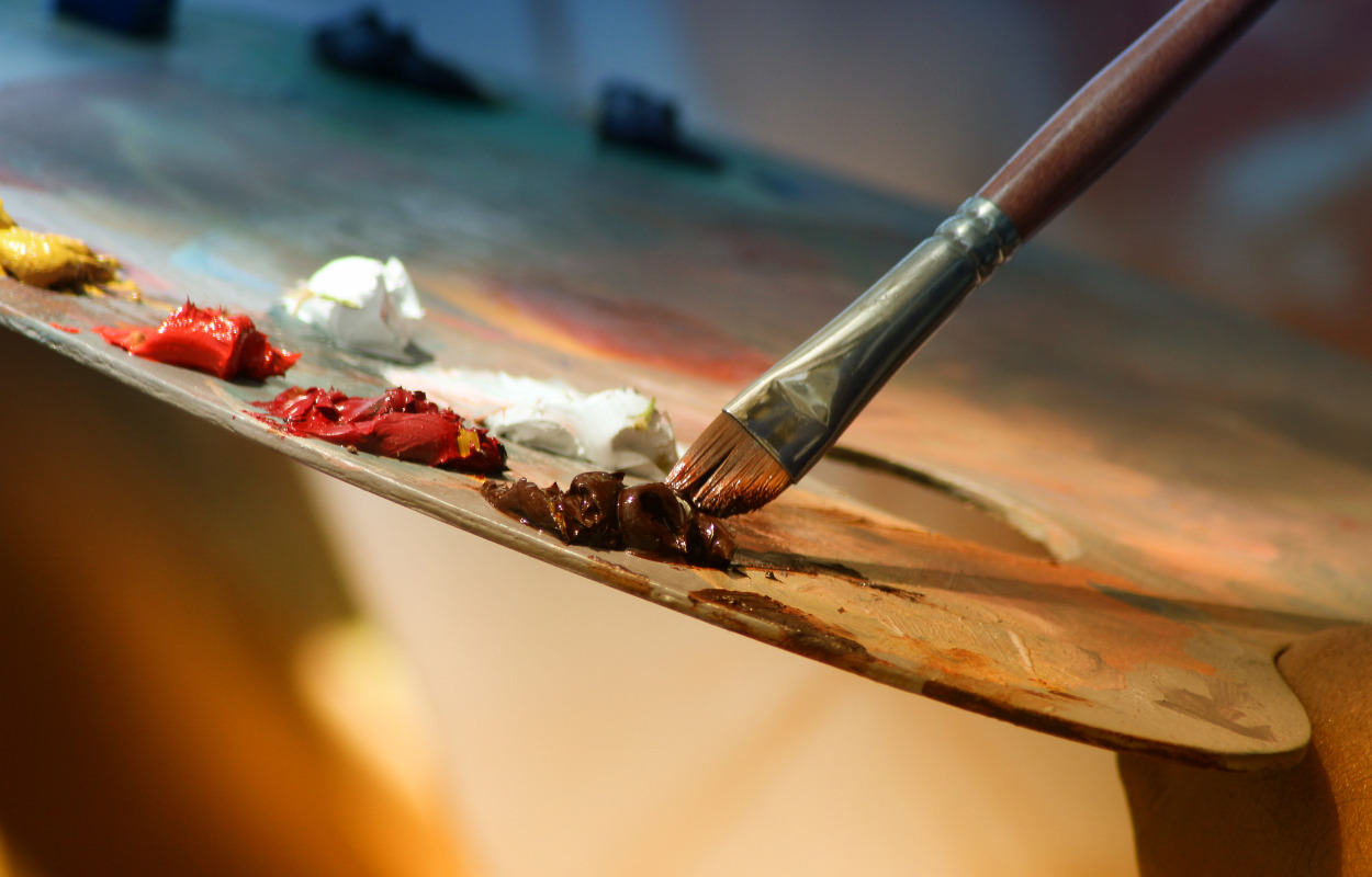 Kunstudstilling med Bodil Thomsen på Ry Bibliotek