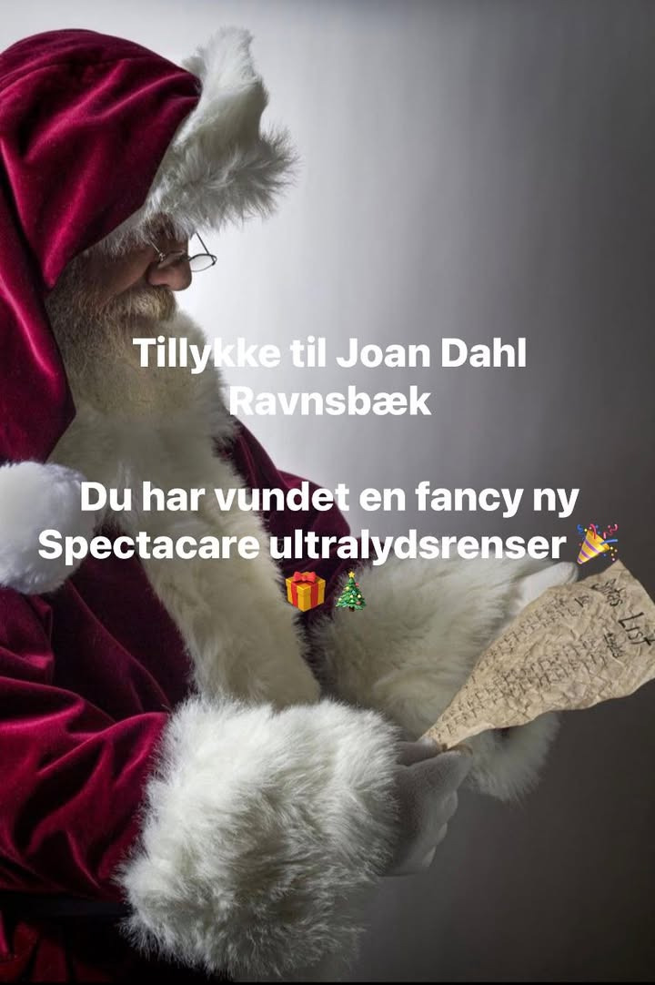 Frost Optik ønsker tillykke til vinderen af 1. adventskonkurrence