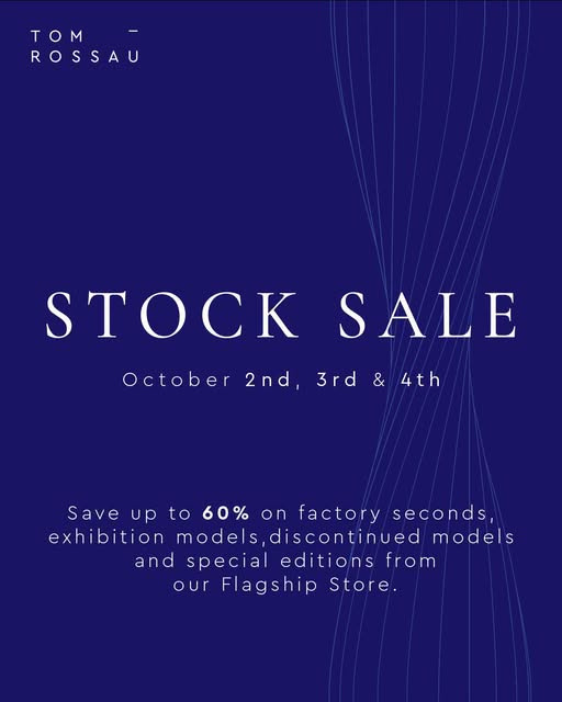 Lagersalg.com: Tom Rossau åbner lagersalg på Frederiksberg med op til 60% rabat