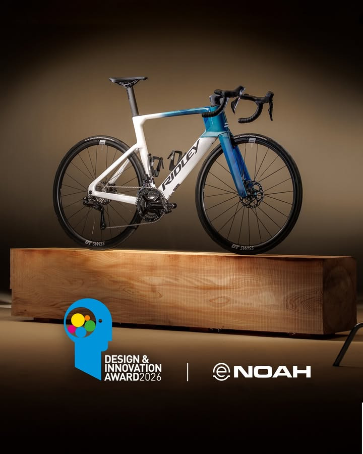 Ridley Bikes E-Noah modtager designpris: Besøg Sæby cykler for detaljer