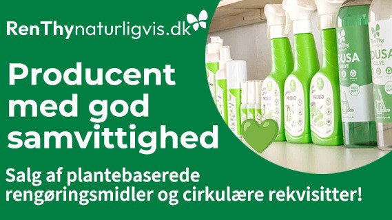 RenThyNaturligvis: Effektiv rengøring – helt uden kemi og dårlig samvittighed