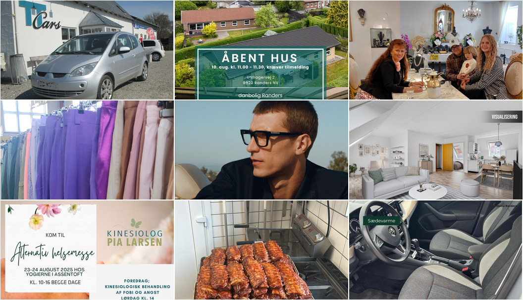 Nyt fra danbolig Randers, EM AUTOCENTER ApS, EDC DANEBO og 12 andre