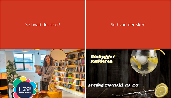 Oplev Brædstrup denne weekend: Læseinspiration for børn og ginhygge for voksne