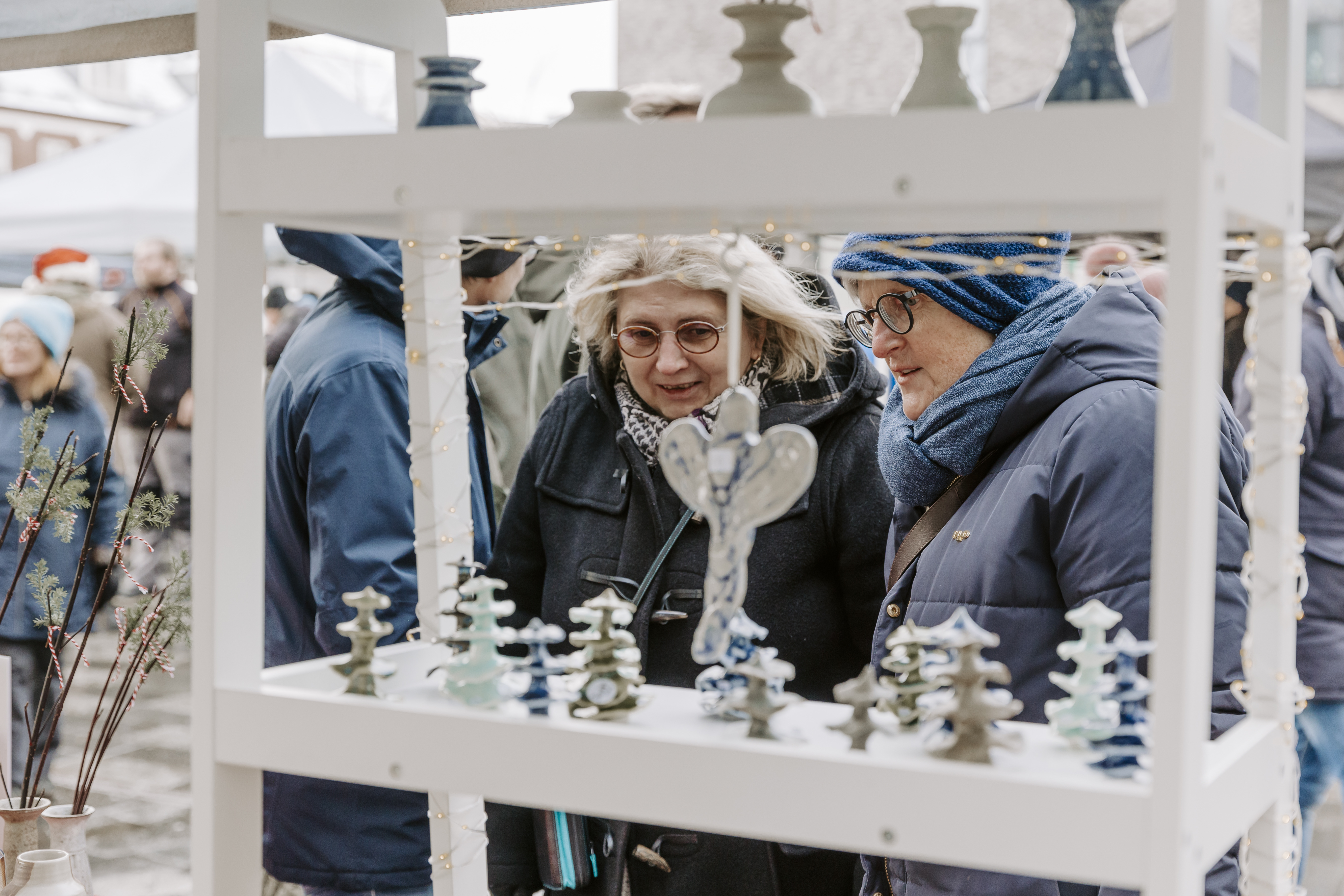 Besøg det charmerende julemarked på Nytorv i Middelfart