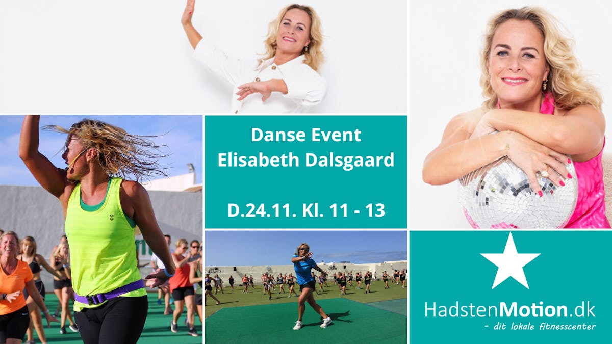 Årets danseevent med Elisabeth Dalsgaard i Hadsten