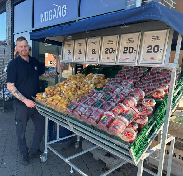 Rema 1000 Holstebrovej: Friske tilbud i grøntafdelingen i dag