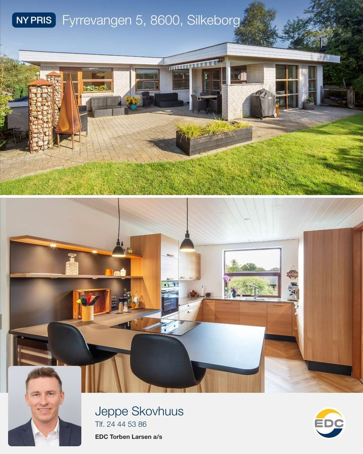 EDC Torben Larsen præsenterer: Ny pris på totalrenoveret villa på Fyrrevangen 5