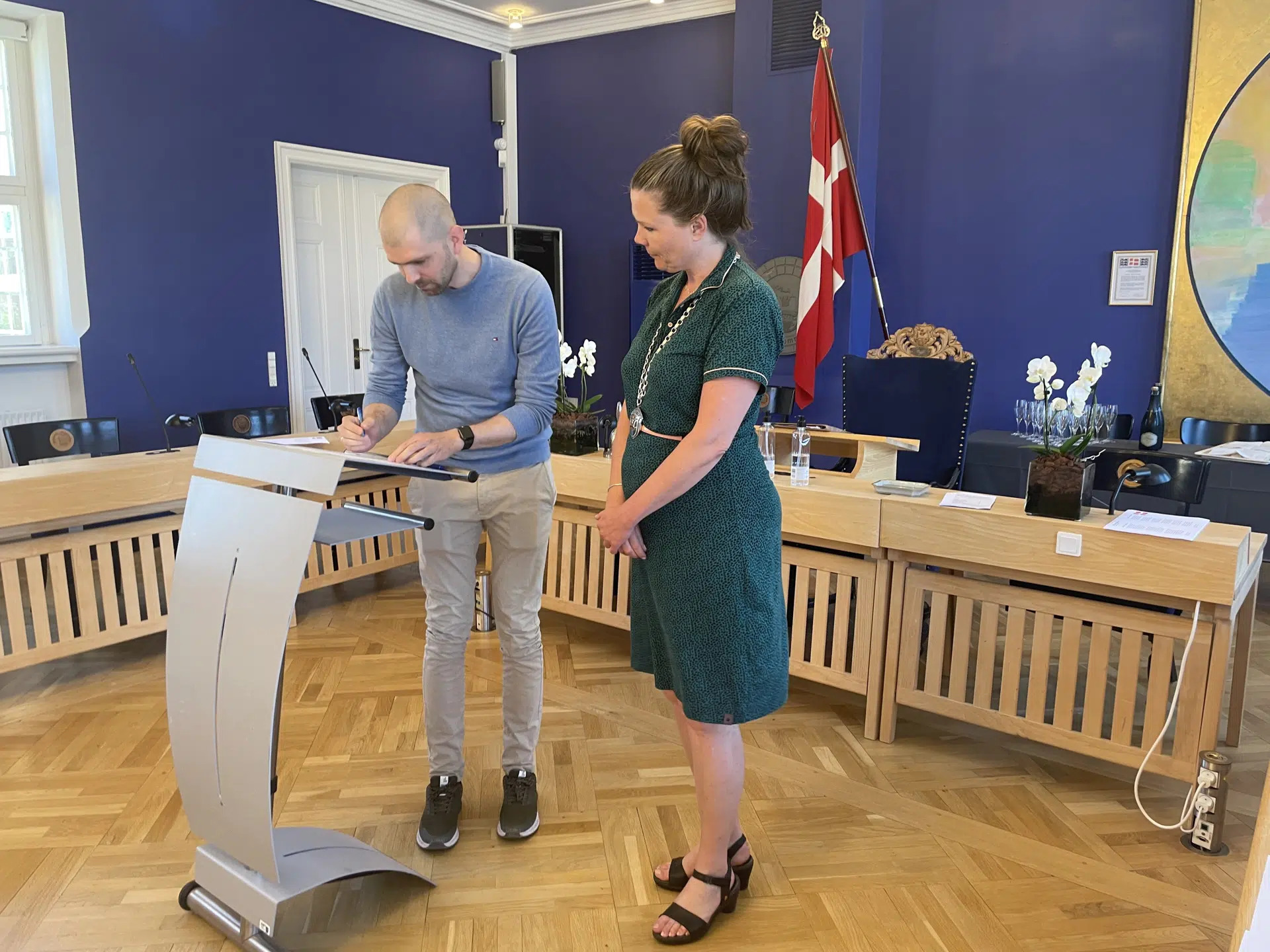 Grundlovsceremonien afholdes onsdag den 9. oktober