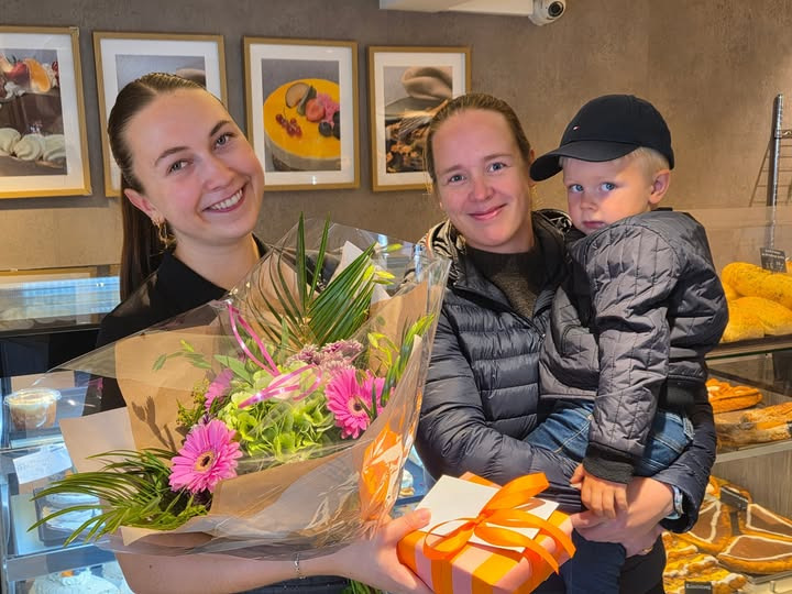 Løgstørvejens Bageri siger på gensyn til Karoline efter mere end 7 år