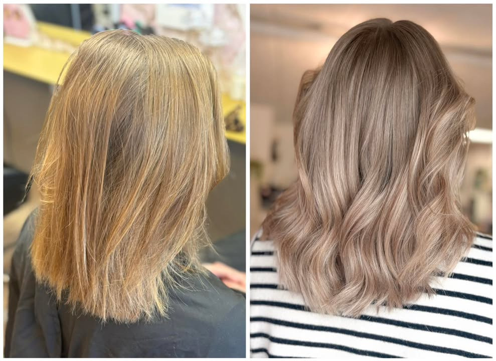Smuk By Læsø præsenterer: Naturligt spil med Airtouch highlights og balayage look af Katrine