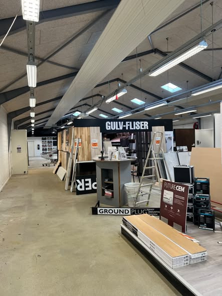 STARK Hobro annoncerer ombygning af flise- og gulvudstilling