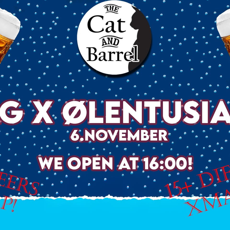 The Cat & Barrel fejrer J-Dag med ølentusiaster i Vejle