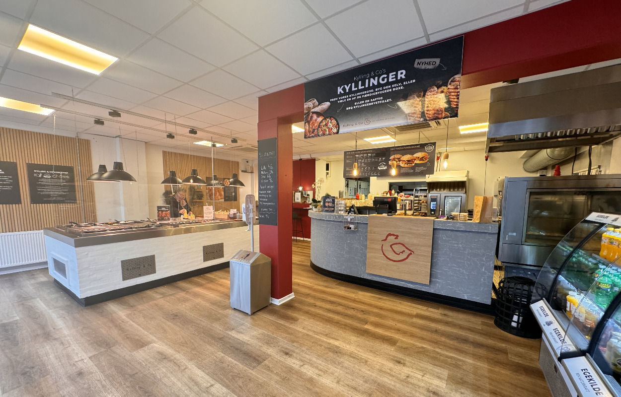  Kylling & Co Herning gennemgår ændringer og stor renovering: Holder lukket i 10-14 dage