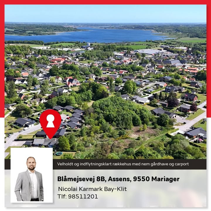 Home Hobro fremhæver charmende bolig på Blåmejsevej 8B i Mariager