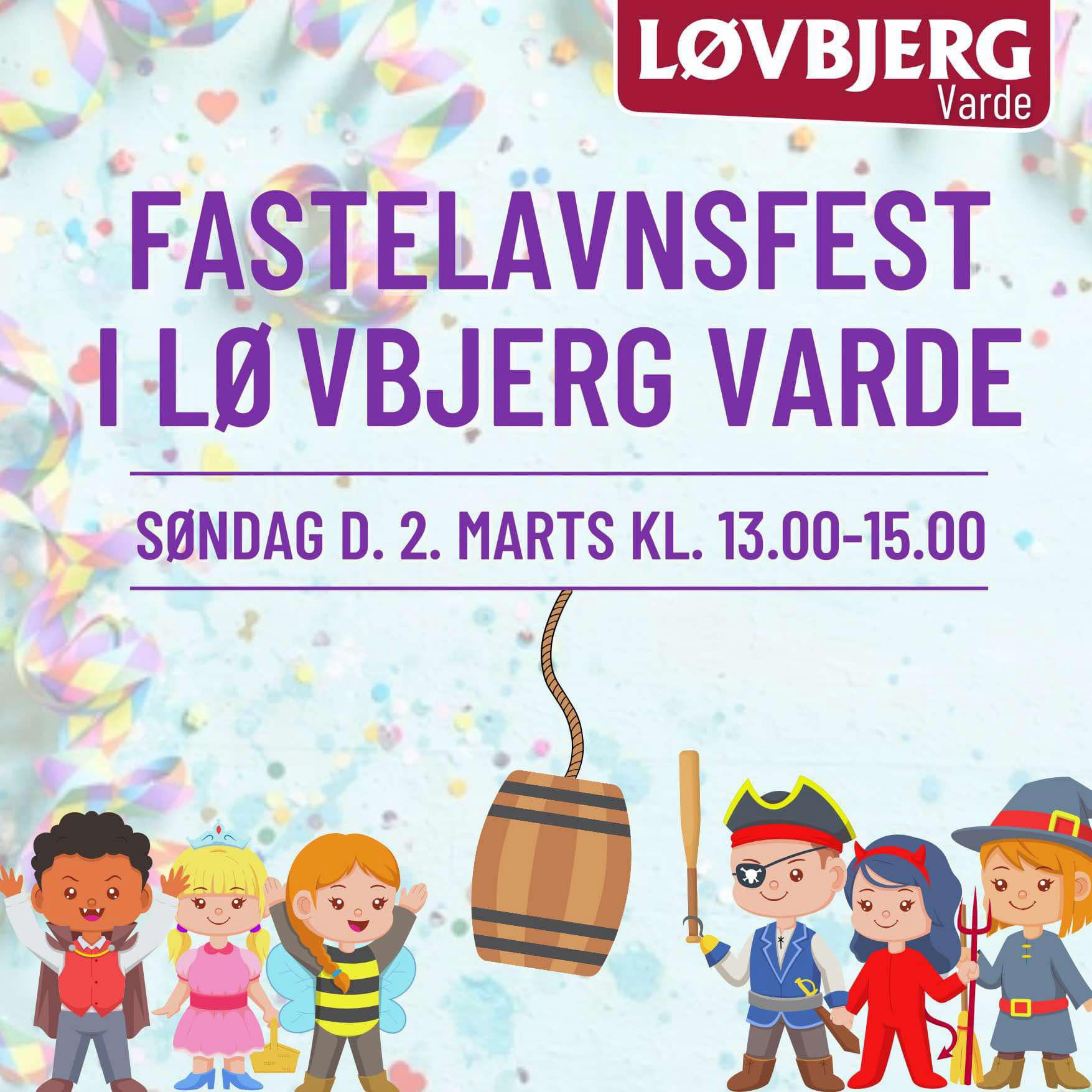 Fastelavnsfest i Løvbjerg: En dag fyldt med sjov og traditioner