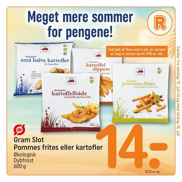 Rema 1000 Rosenkrantzgade har ny avis med mere sommer fra i morgen