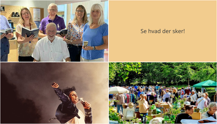 Oplev Holte denne weekend: Fællessang, film og markeder