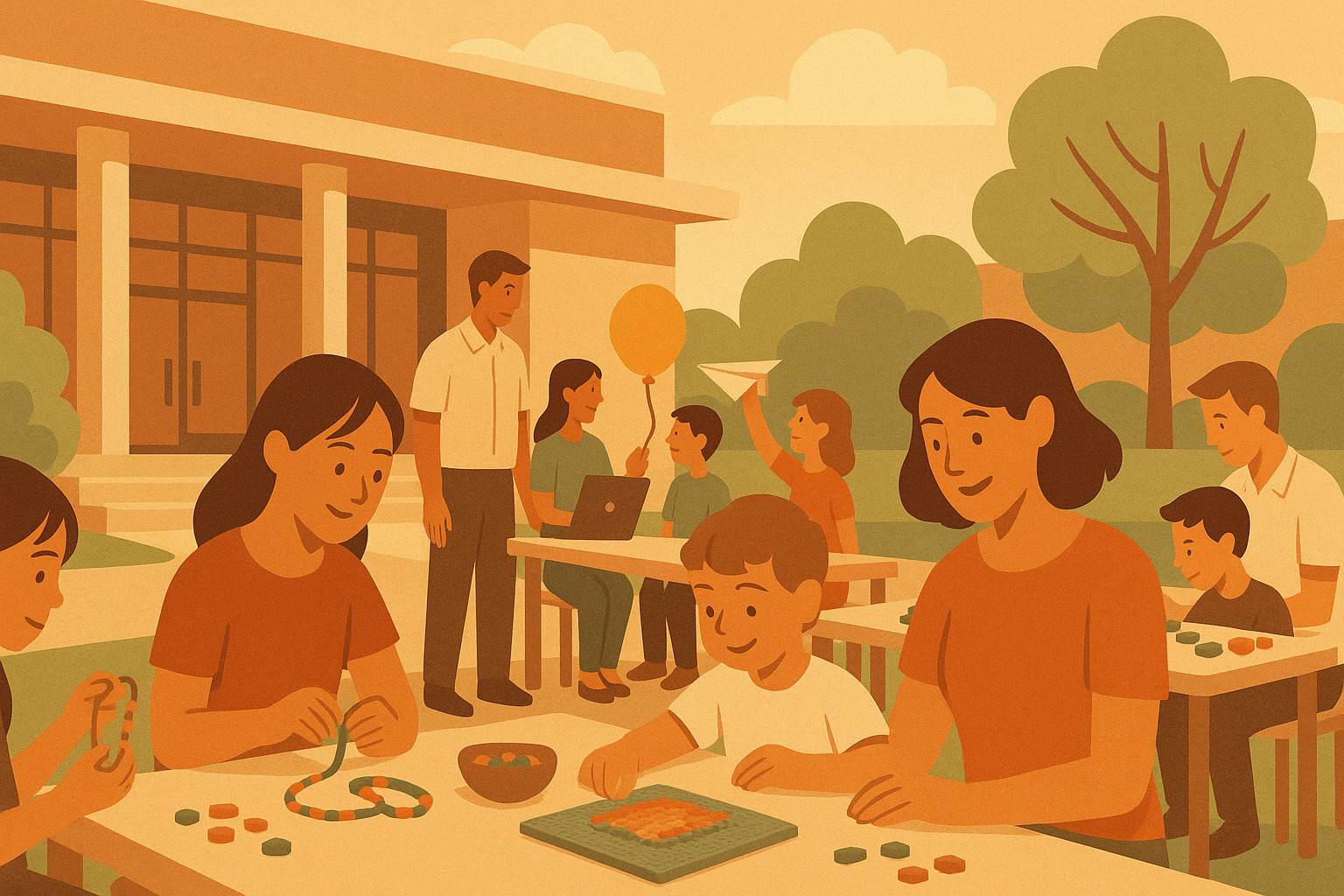 Sommeraktiviteter på Randers Bibliotek til glæde for børnefamilier