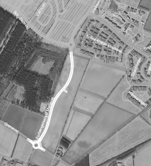 Møllevej er nu åben hele vejen til Grenevej