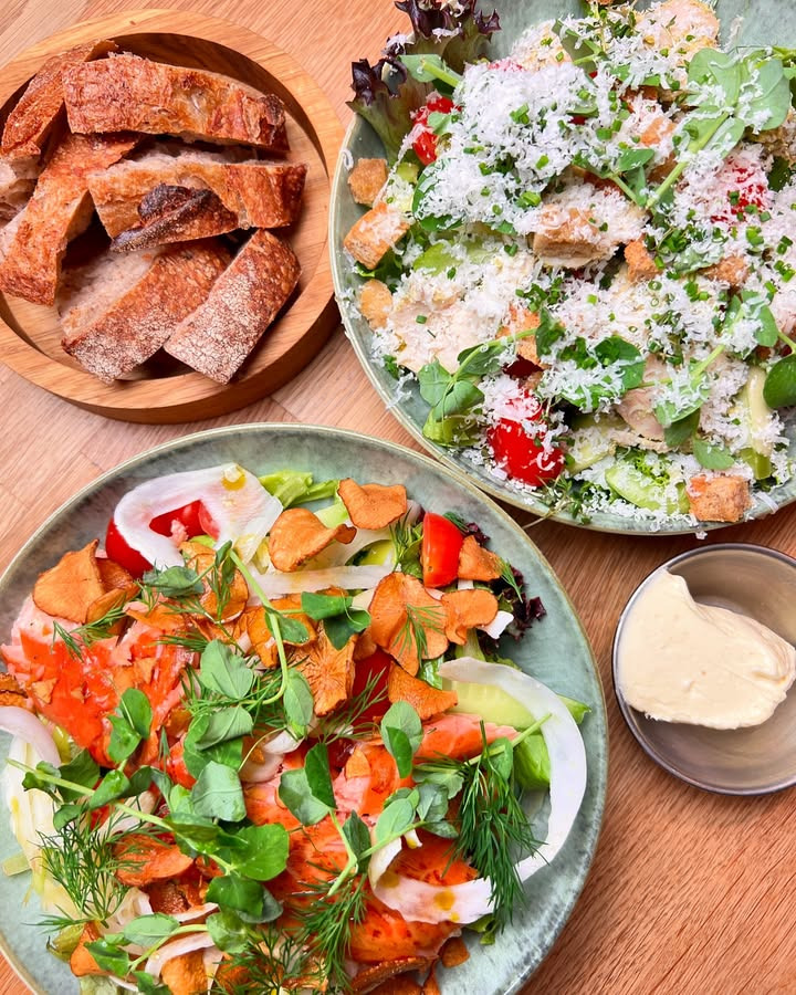 Café Bryggen spørger: hvilken salat er din favorit fra menuen?