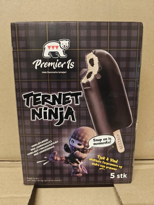 SPAR Valsgård melder udsolgt af Ternet Ninja-is til 18 kr.