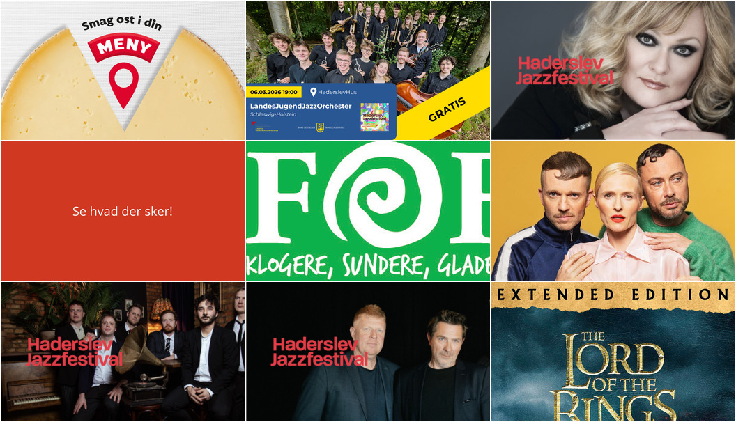 Få oplevelserne samlet på ét sted: En begivenhedsrig weekend i Haderslev