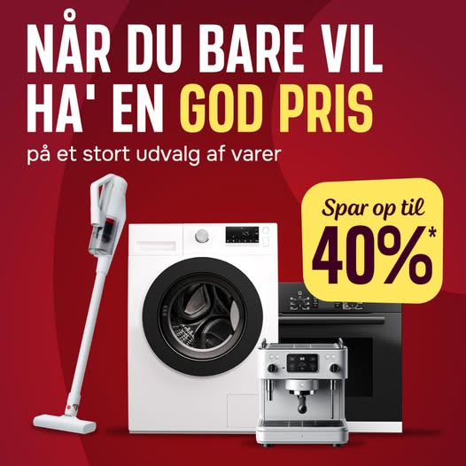 Skousen Kolding tilbyder gode priser på hvidevarer