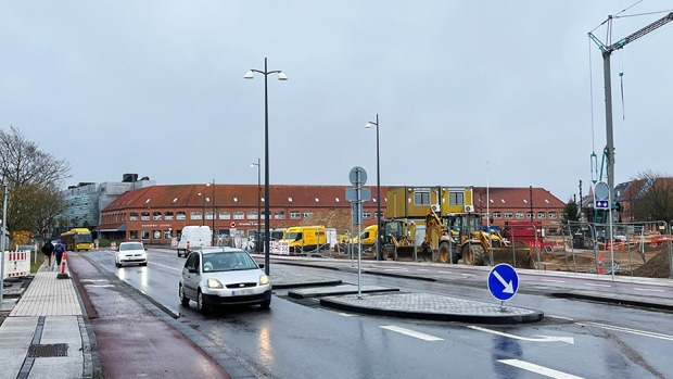 Stationsvej i Holstebro er igen åben for trafik efter stor ombygning