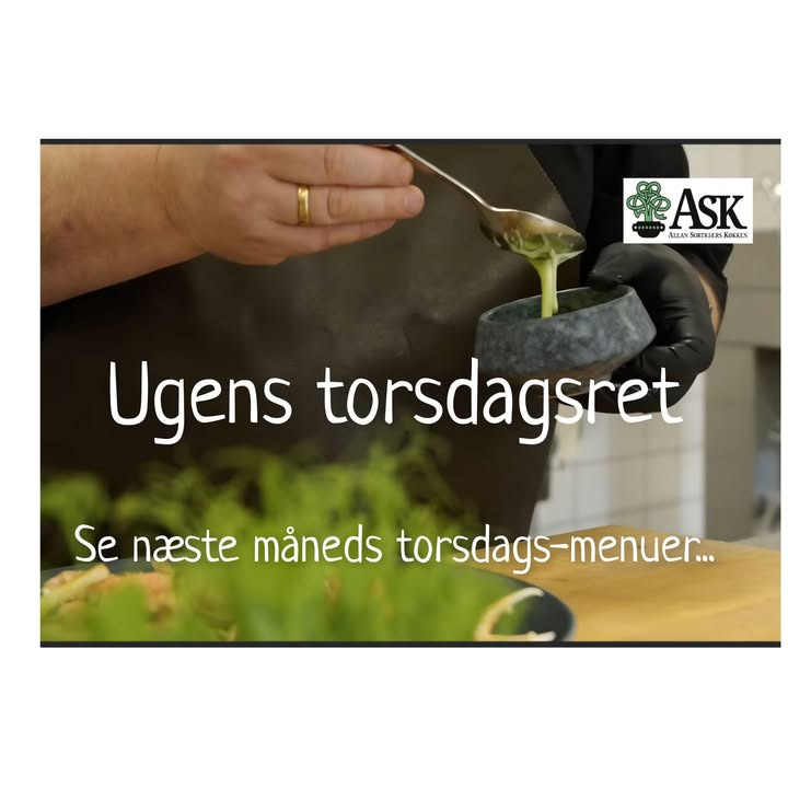 Ny lækker hverdagsret til afhentning hver torsdag hos Ask